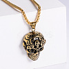 Punk Style 316L Surgical Stainless Steel Pendant Necklace for Men FS-WG50E14-02-1
