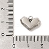 304 Stainless Steel Charms STAS-S131-06P-3