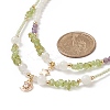 Star & Moon Pendant Necklaces Sets for Women NJEW-JN04128-3