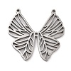 Anti-Tarnish 304 Stainless Steel Pendants STAS-Q002-03P-1
