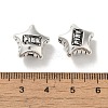 Tibetan Style Alloy Beads PALLOY-P302-01D-AS-3