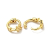 Brass Hoop Earring EJEW-C088-02G-2