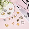72pcs 12 Styles Alloy Pendants DIY-CA0006-55-4