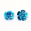Aluminum Flower Beads FALUM-WH0001-01A-2