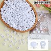 500Pcs Opaque Plastic Beads KY-SZ0001-44C-2