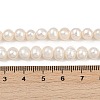 Natural Cultured Freshwater Pearl Beads Strands PEAR-I007-07W-01-5