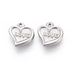 304 Stainless Steel Charms STAS-P228-01-2