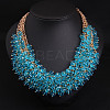 Alloy Bib Neckalces for Women FS-WG98D6E-08-1