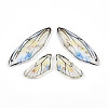 Epoxy Resin Pendants RESI-T057-27B-2