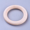 Unfinished Wood Linking Rings X-WOOD-F002-01-65mm-2
