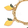 304 Stainless Figaro & Paperclip Chain Multi-strand Bracelets BJEW-JB12486-01-3