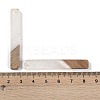 Resin & Wood Big Pendants WOOD-F015-02G-3