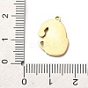 Christmas 304 Stainless Steel Enamel Pendants LS-STAS-B112-02G-08-3