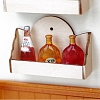 Wood Wall Shelf Miniature Ornaments PW-WGAF2CC-01-2