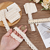 4 Rolls 4 Styles Cotton Flower Lace Ribbon OCOR-FG0002-77B-3