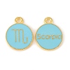Alloy Enamel Pendants LS-ENAM-S124-01B-16L-2