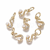Brass Charms KK-L179-08S-G-1