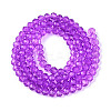 Baking Paint Glass Beads Strands EGLA-Q120-D-B02-2