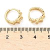 Brass Hoop Earrings EJEW-Z102-24G-5