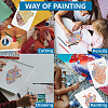 1Pc PET Hollow Out Drawing Painting Stencils DIY-MA0005-45B-6