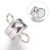 Brass Magnetic Clasps with Loops KK-P114-07P-2