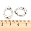 Non-Tarnish 304 Stainless Steel Linking Rings STAS-I202-10P-3