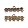 Tibetan Style Alloy Chandelier Components Links TIBE-40098-AB-NR-2