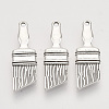 Tibetan Style Alloy Pendants TIBEP-T009-05AS-RS-1