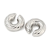 Non-Tarnish 304 Stainless Steel Cuff Earrings EJEW-G377-04B-2