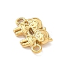304 Stainless Steel Two Girls Links Connector Charms KK-D503-14G-2