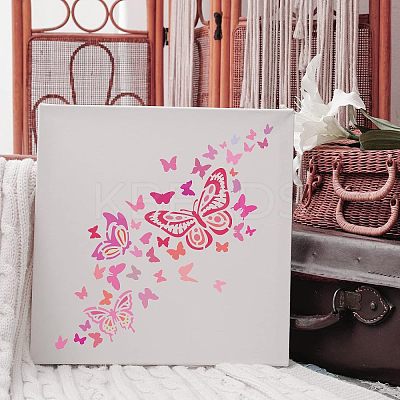 Plastic Reusable Drawing Painting Stencils Templates DIY-WH0172-366-1