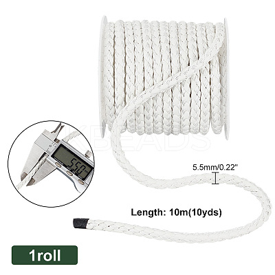 10M Round Imitation Leather Braided Cords LC-WH0008-03B-1