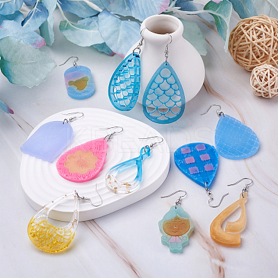 DIY Dangle Earring Making Kits DIY-CD0001-30-1