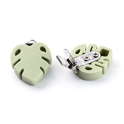 Food Grade Eco-Friendly Silicone Baby Pacifier Clips SIL-S003-03D-1