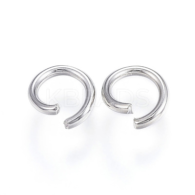 Tarnish Resistant 304 Stainless Steel Open Jump Rings A-STAS-F110-06P-1