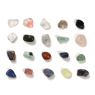 20Pcs Natural Mixed Stone Nuggets Collections G-M425-01B-1