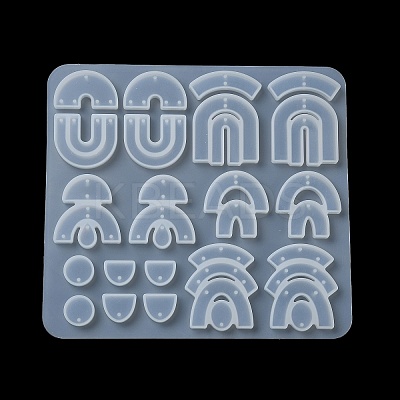 DIY Pendant Silicone Molds DIY-G091-03C-1
