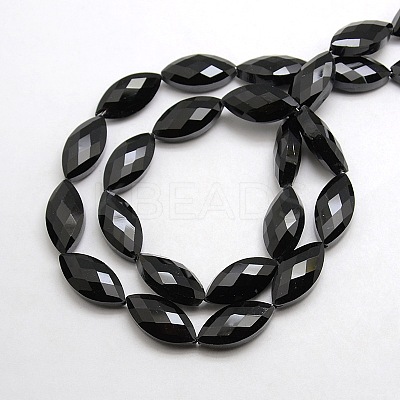 Crystal Glass Horse Eye Beads Strands LS-EGLA-F071-01-1