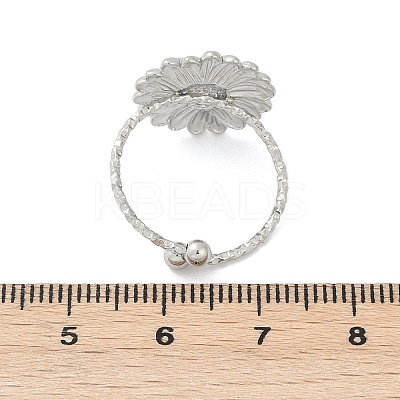 304 Stainless Steel Cuff Rings RJEW-D306-14P-1