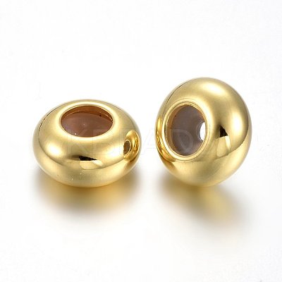 201 Stainless Steel Beads STAS-O110-12G-C-1
