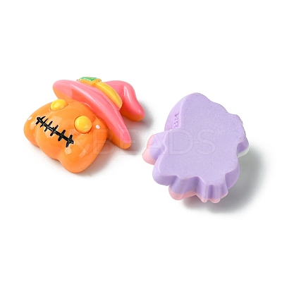 22Pcs 11 Styles Halloween Theme Opaque Resin Decoden Cabochons CRES-FS0001-15-1