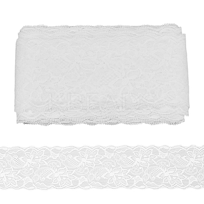 Nylon Lace Ribbon OCOR-WH0105-042C-1