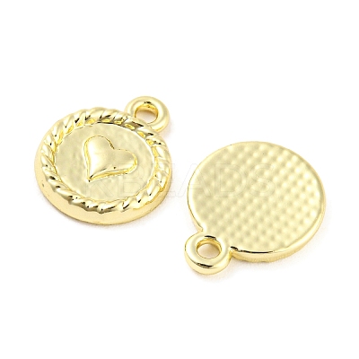 Rack Plating Alloy Pendants PALLOY-D023-21G-1