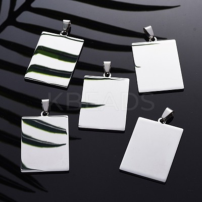 Tarnish Resistant 304 Stainless Steel Big Pendants STAS-I140-26S-1