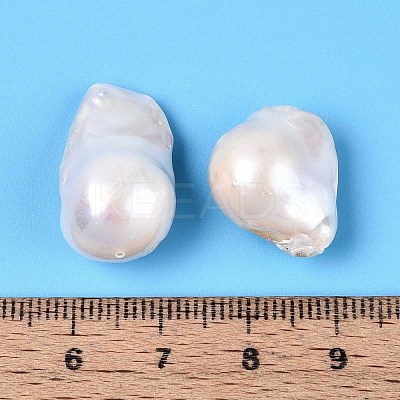 Natural Cultured Freshwater Baroque Style Keshi Pearl Beads PEAR-N012-J21-02-1