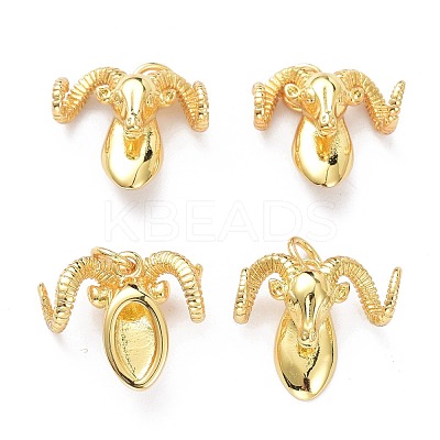 Brass Charms KK-L188-70G-1