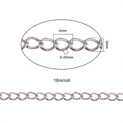 Brass Twisted Chains CHC-CJ0001-20A-P-NR-1