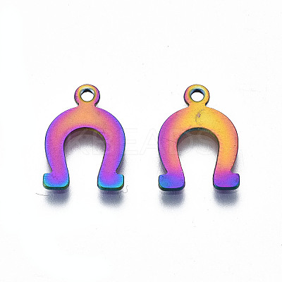 Ion Plating(IP) 201 Stainless Steel Charms LS-STAS-S119-133-1