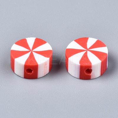 Handmade Polymer Clay Beads CLAY-N011-019A-1