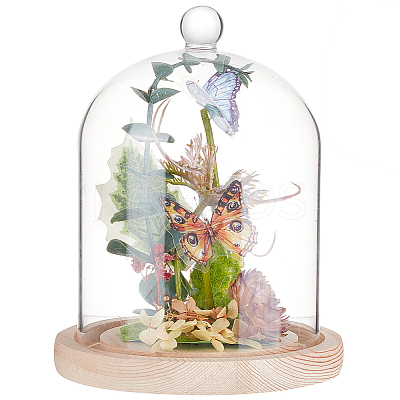 Glass Dome Cover DIY-WH0504-317A-1